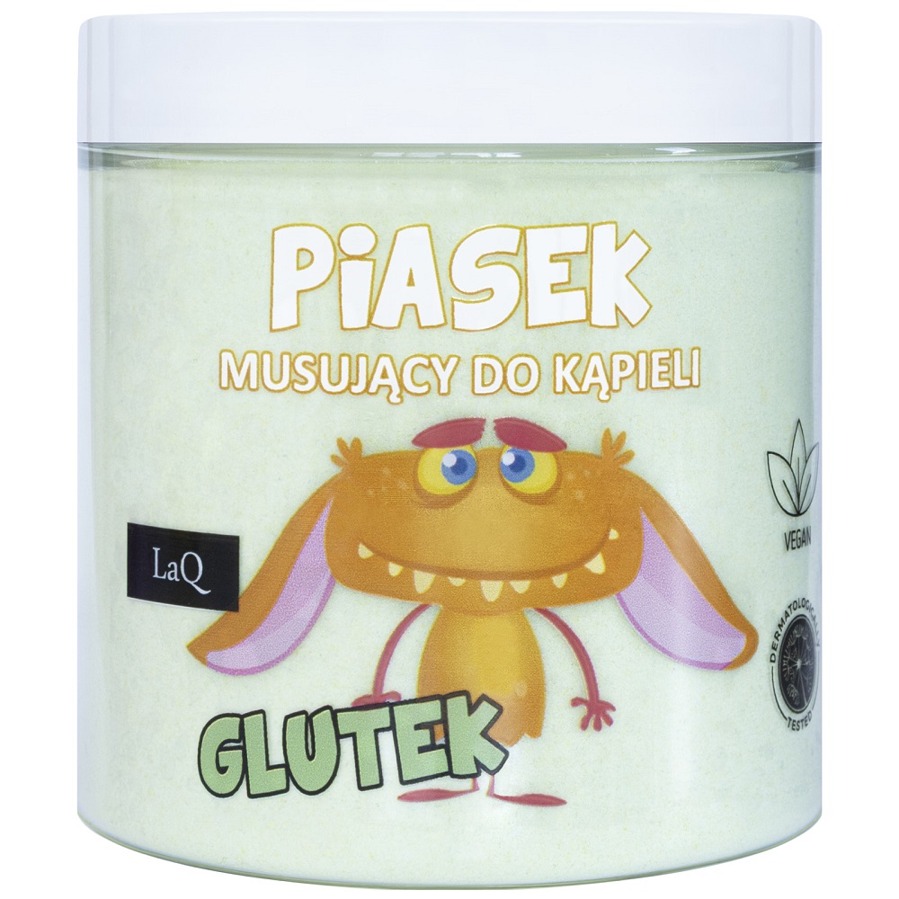 28438261749197463 Piasek musujący do kąpieli Glutek 190g - obrazek 1