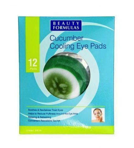 28549611588572829 Clear Skin Cucumber Cooling Eye Pads ogórkowe chłodzące płatki na oczy 12szt. - obrazek 1