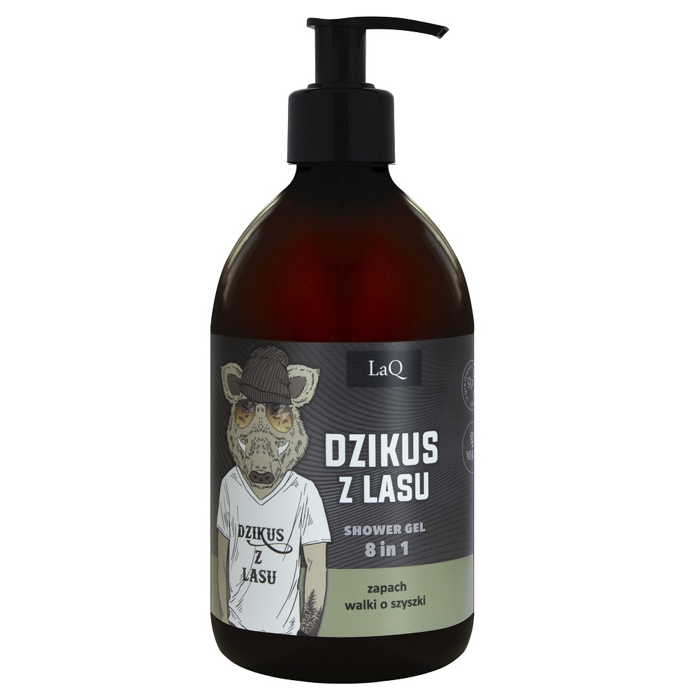 28602121710773244 Żel pod prysznic 8w1 Dzikus z Lasu 500ml - obrazek 1