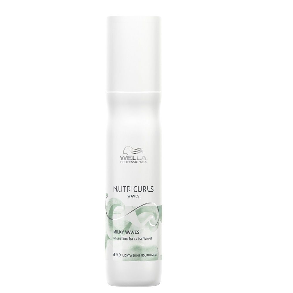 28628091667455296 Nutricurls Milky Waves mleczna odżywka bez spłukiwania do włosów falowanych 150ml - obrazek 1