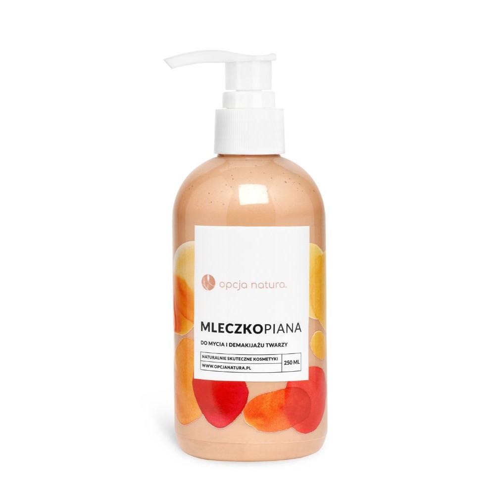 Projekt bez nazwy - 1 Mleczkopiana do mycia i demakijażu twarzy 250ml - obrazek 1