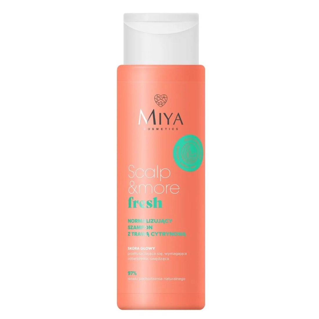 28693931724731240 Scalp & More Fresh normalizujący szampon z trawą cytrynową 300ml - obrazek 1