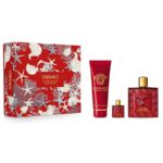 Eros Flame zestaw woda perfumowana spray 100ml + żel pod prysznic 150ml + miniatura wody perfumowanej 5ml