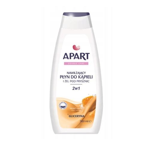 28813541754482020 Double Care płyn do kąpieli i żel pod prysznic 2w1 Mleko i Miód 900ml - obrazek 1