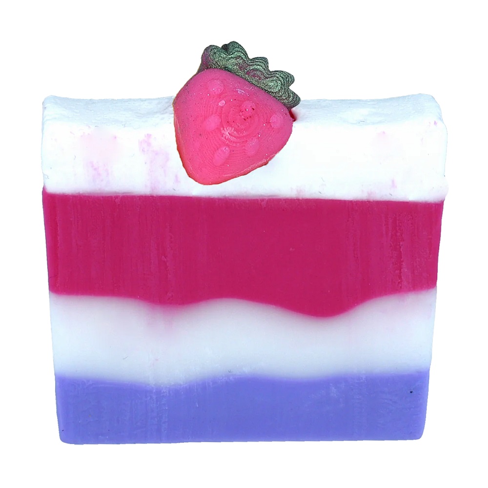 2894821677658076 Berry Smooth Soap Slice mydło glicerynowe 100g - obrazek 1