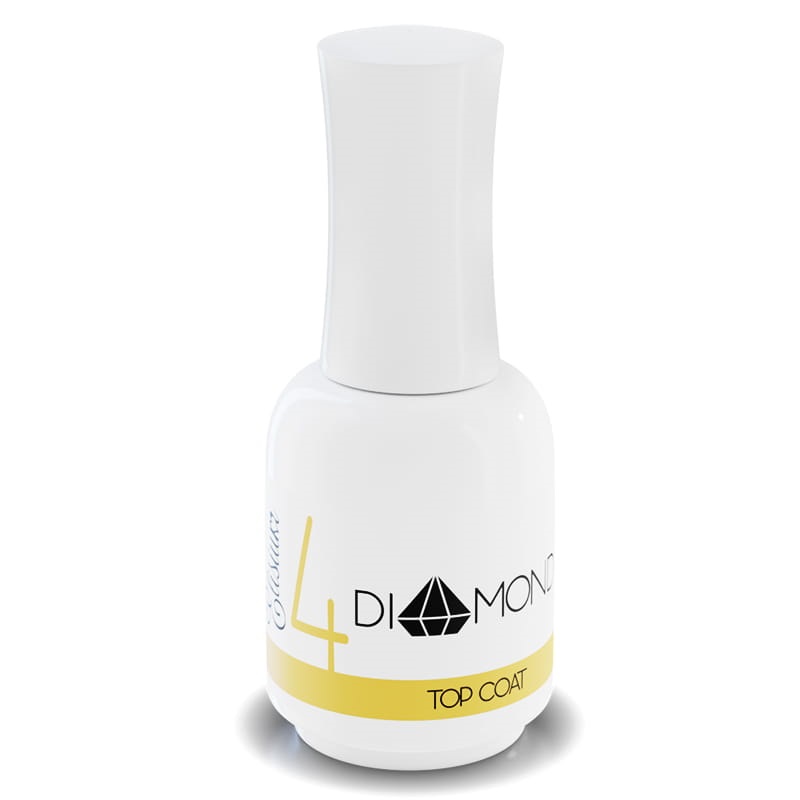 29010791698318057 Diamond Liquid nabłyszczacz do manicure tytanowego 4 Top Coat 15ml - obrazek 1