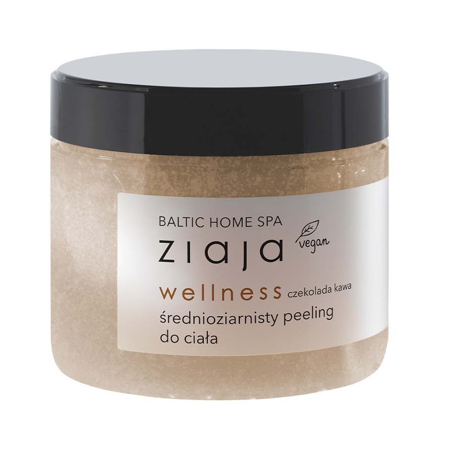 29060491614942450 Baltic Home Spa Wellness średnioziarnisty peeling do ciała Czekolada Kawa 300ml - obrazek 1