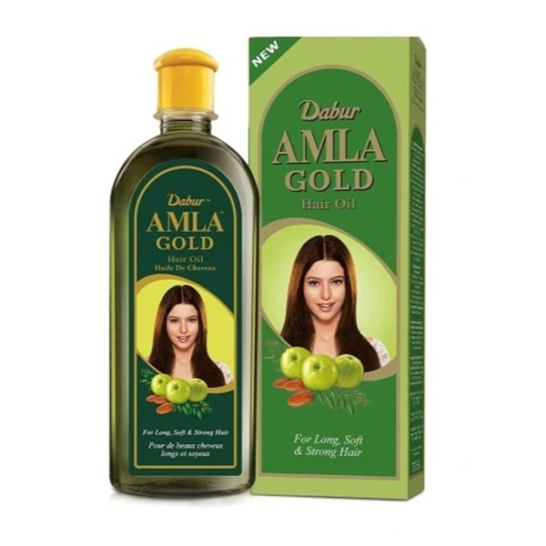 29089981759130594 Amla Gold Hair Oil olejek do włosów jasnych 200ml - obrazek 1