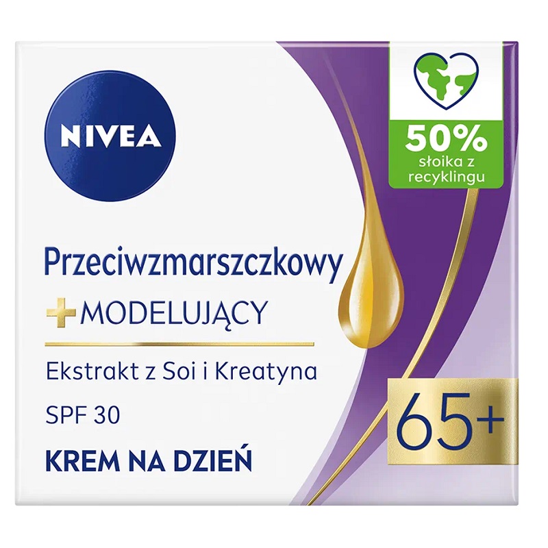 29093161674826599 Przeciwzmarszczkowy + Modelujący krem na dzień SPF30 65+ 50ml - obrazek 1