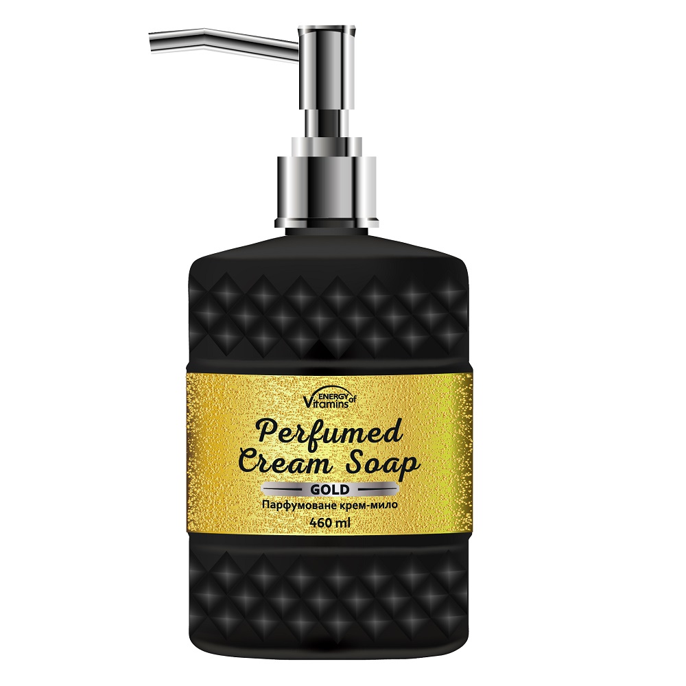 29144141697516919 Perfumowane mydło w kremie Gold 460ml - obrazek 1