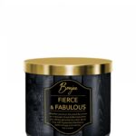 Boujee świeca zapachowa z trzema knotami Fierce & Fabulous 411g