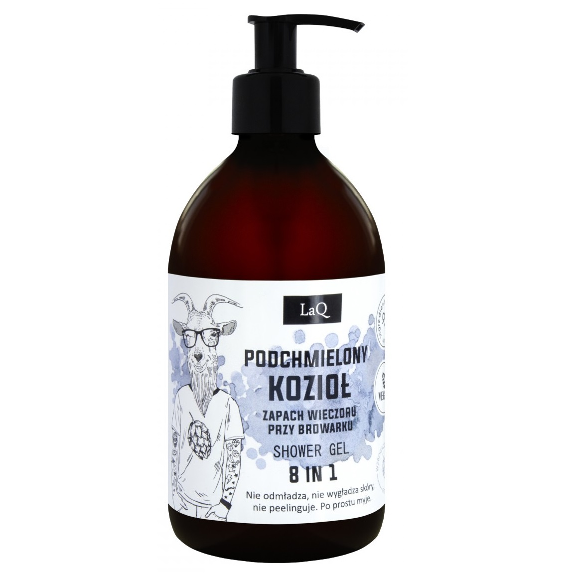 2916341698414546 Żel pod prysznic dla facetów Podchmielony Kozioł 500ml - obrazek 1