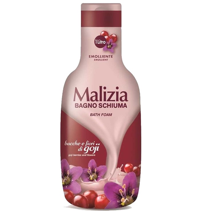 29187281647263238 Bath Foam płyn do kąpieli Jagody Goji i Kwiaty 1000ml - obrazek 1