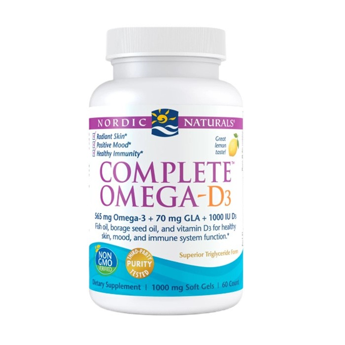 29249251760095201 Complete Omega-D3 suplement diety 60 kapsułek - obrazek 1