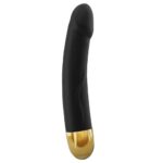 Real Vibration M 2.0 realistyczny silikonowy wibrator Black & Gold