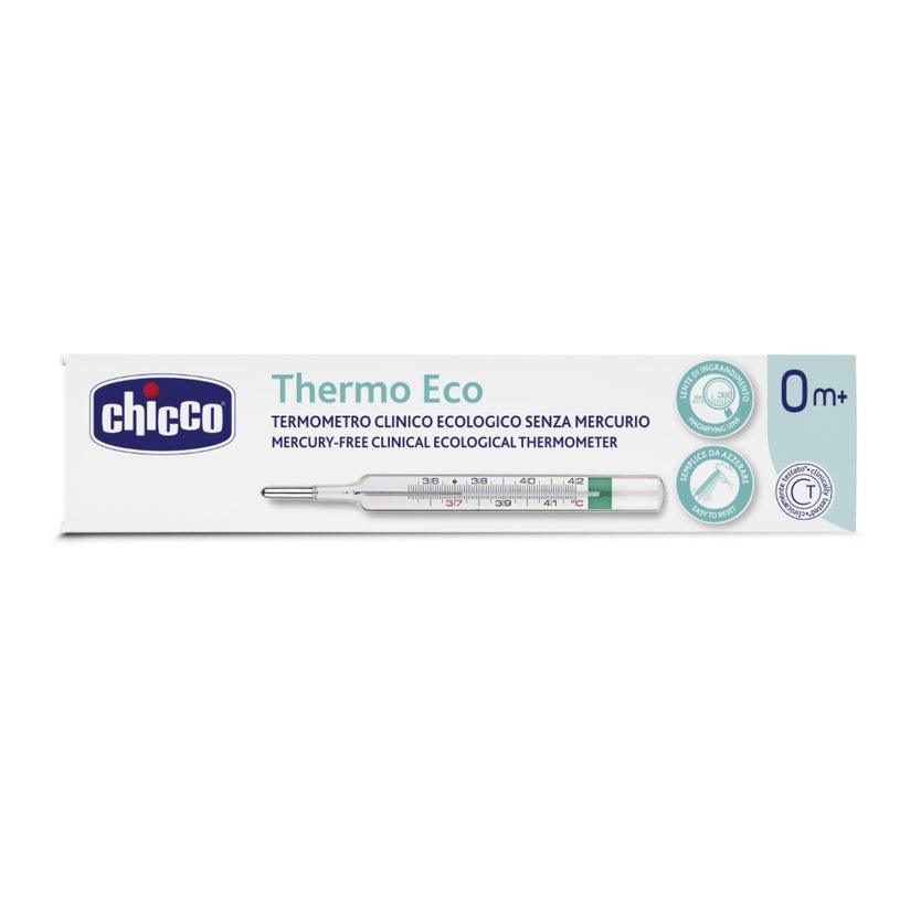 2941201663240928 Thermo Eco termometr szklany bezrtęciowy - obrazek 1