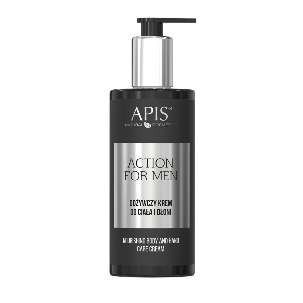 29485101632489859 Action For Men odżywczy krem do ciała i dłoni 300ml - obrazek 1