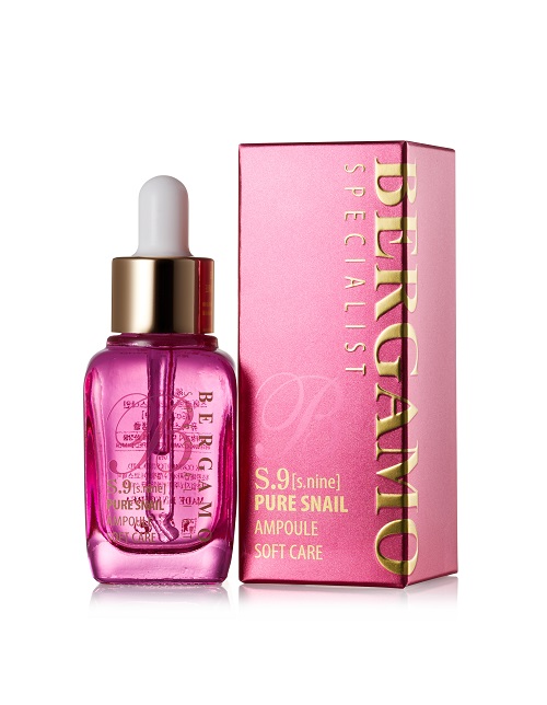 29523371597214086 S.9 Pure Snail Ampoule Soft Care serum do twarzy ze śluzem ślimaka 30ml - obrazek 1