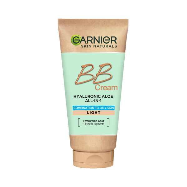 29551041633089481 Hyaluronic Aloe All-In-1 BB Cream nawilżający krem BB dla skóry tłustej i mieszanej Jasny 50ml - obrazek 1