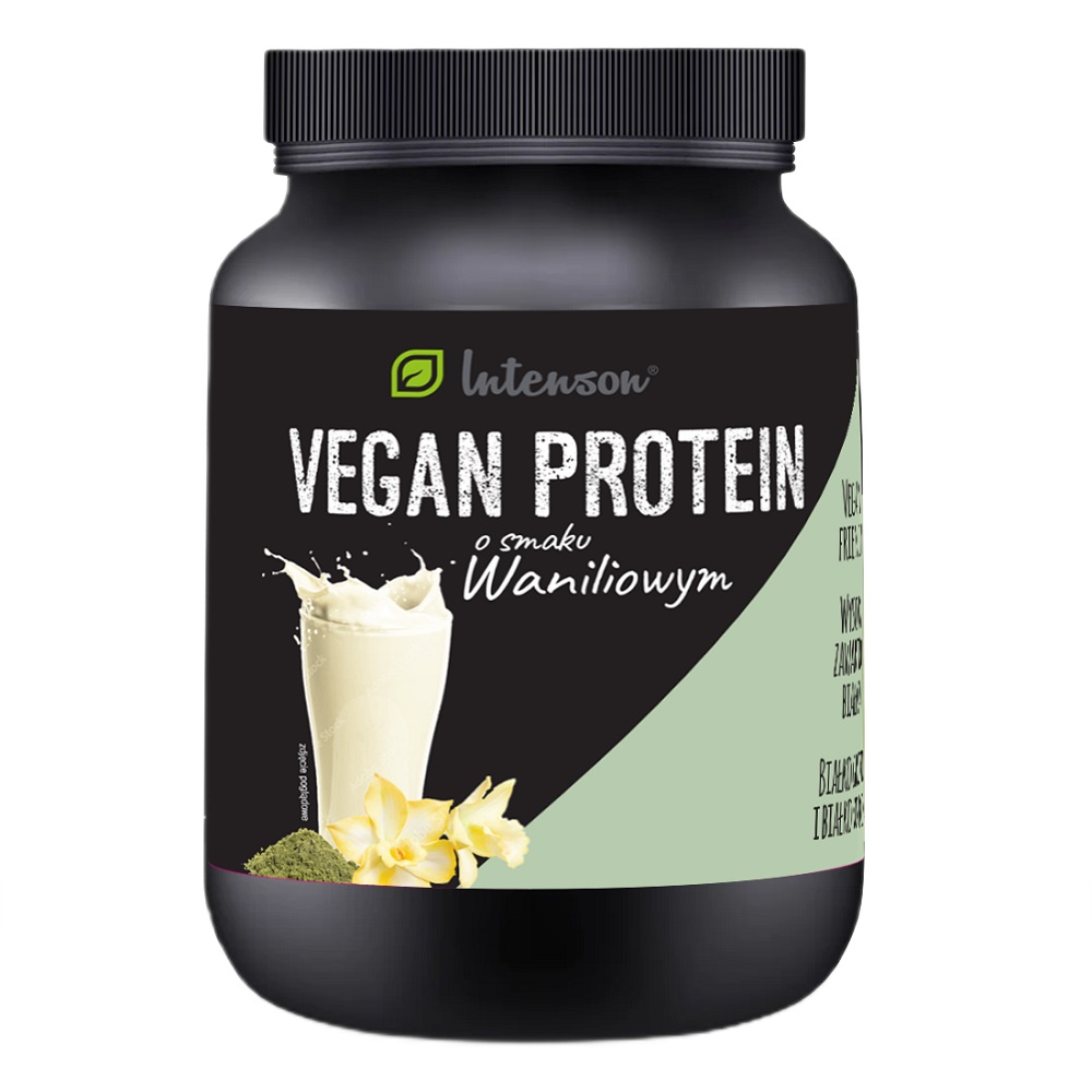 29568701748454618 Vegan Protein o smaku waniliowym 600g - obrazek 1