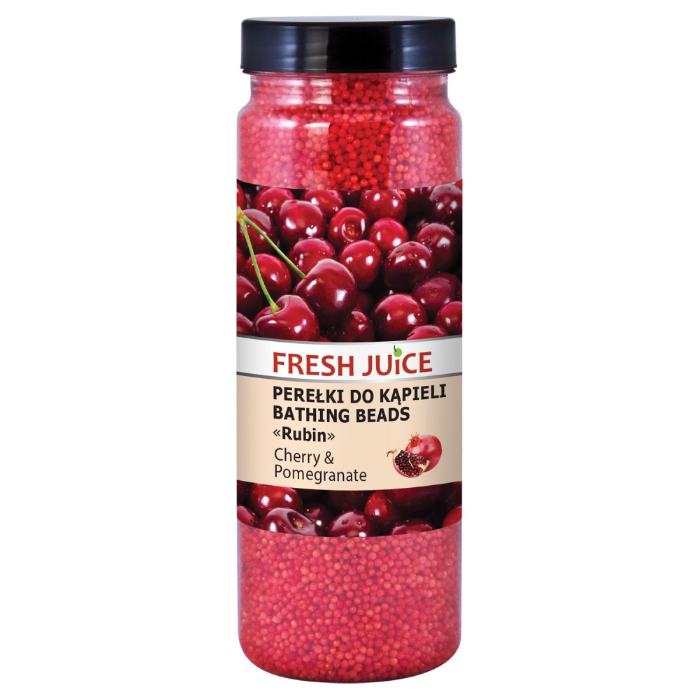 29572261612985383 Bathing Beads perełki do kąpieli Cherry & Pomegranate 450g - obrazek 1