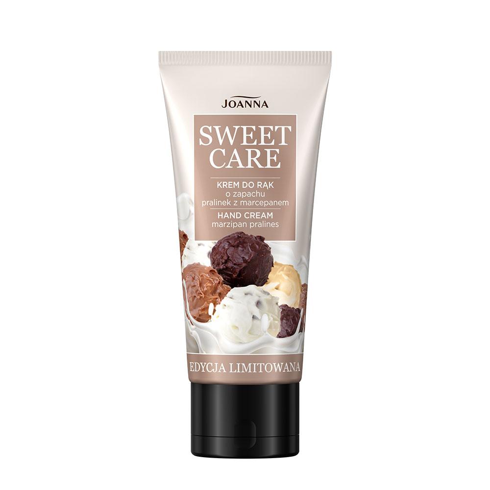 29595491643200959 Sweet Care krem do rąk o zapachu pralinek z marcepanem 50g - obrazek 1