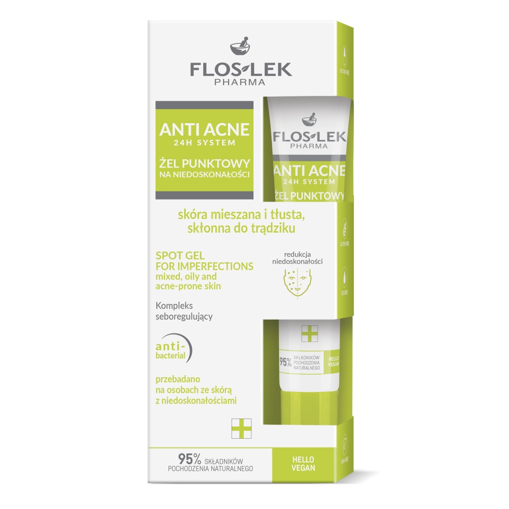 2966961776839202 ANTI ACNE 24H System żel punktowy na niedoskonałości 20ml - obrazek 1