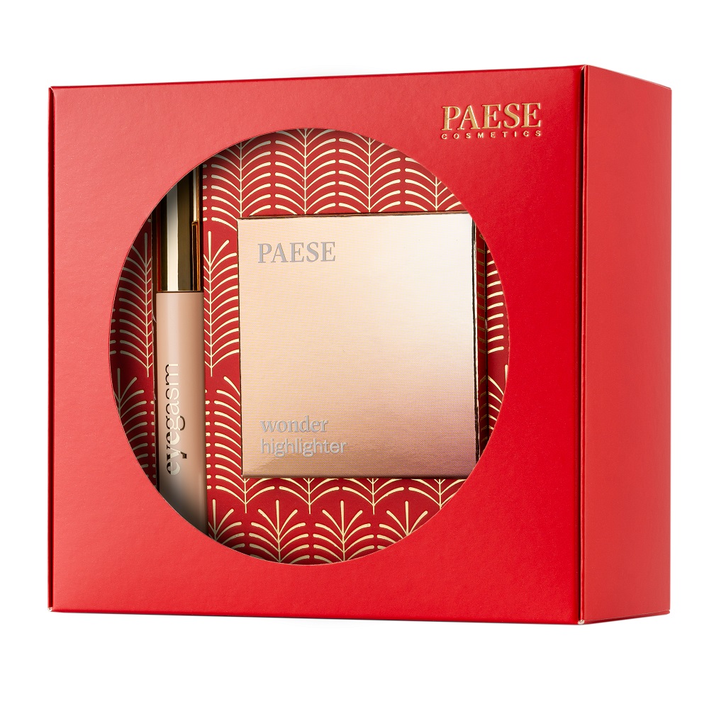 29670941666173012 Jingle Bright zestaw Wonder Highlighter rozświetlacz do twarzy 7.5g + Eyegasm tusz do rzęs z odżywką 8ml - obrazek 1