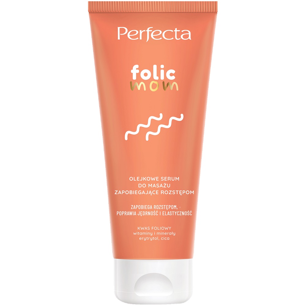 29743281730231035 Folic Mom olejkowe serum do masażu zapobiegające rozstępom 200ml - obrazek 1
