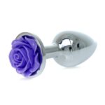 Butt Plug Collection metalowy korek Rose Purple
