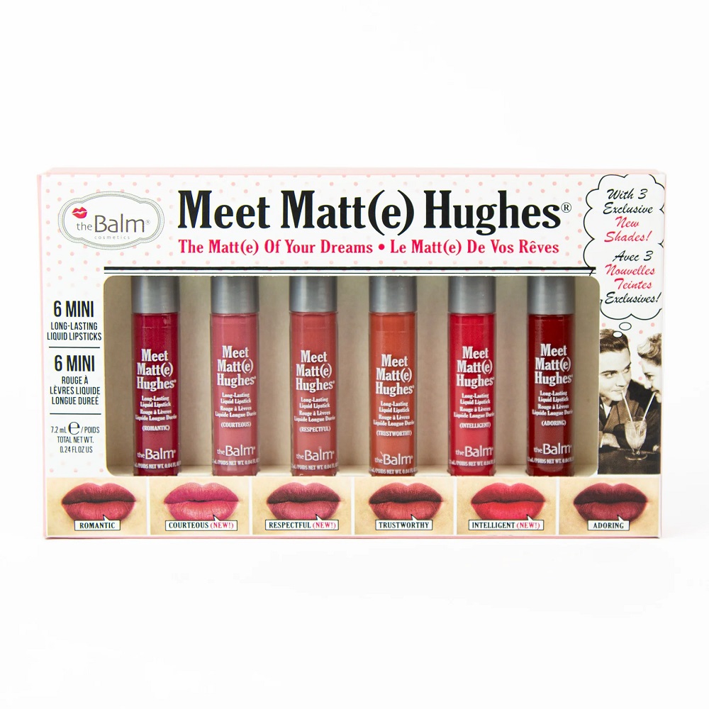 29800171687753252 Meet Matt(e) Hughes zestaw mini pomadek w płynie #12 6x1.2ml - obrazek 1