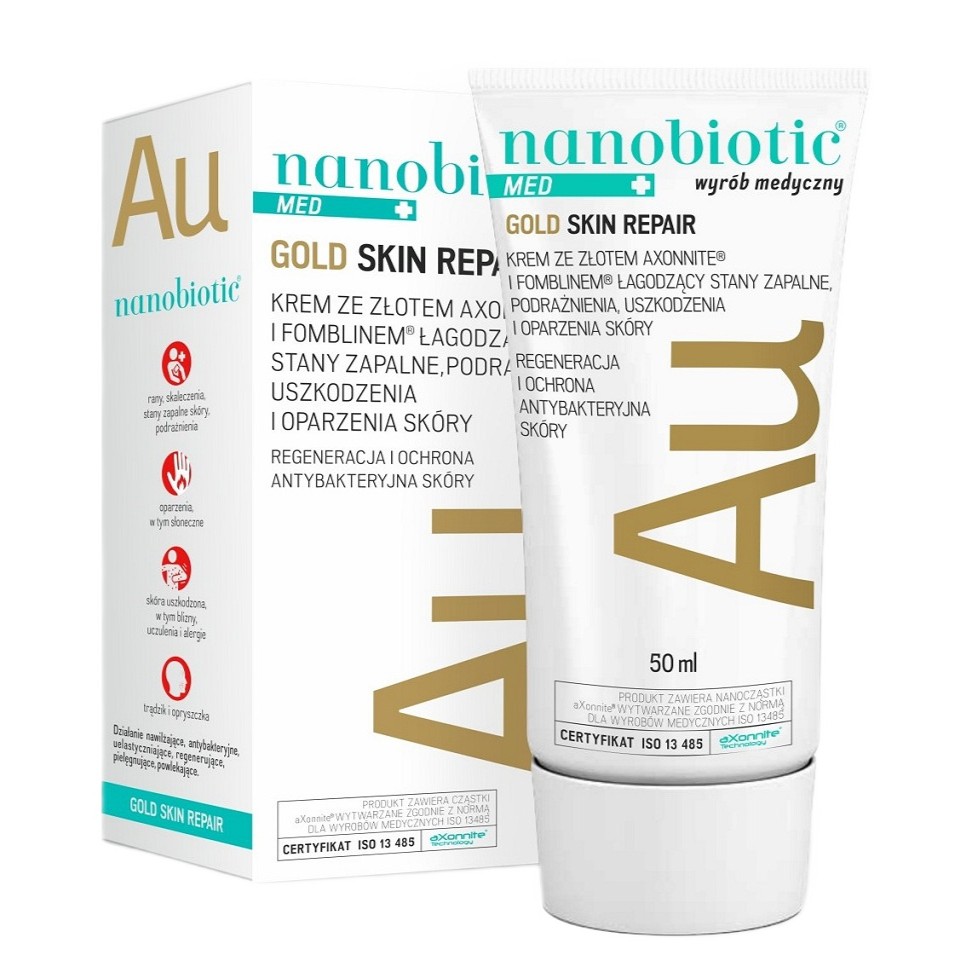 29856971767947229 Med Gold Skin Repair krem ze złotem Axonnite 50ml - obrazek 1