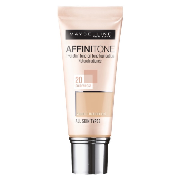 29874421652776879 Affinitone Foundation nawilżający podkład 20 Golden Rose 30ml - obrazek 1