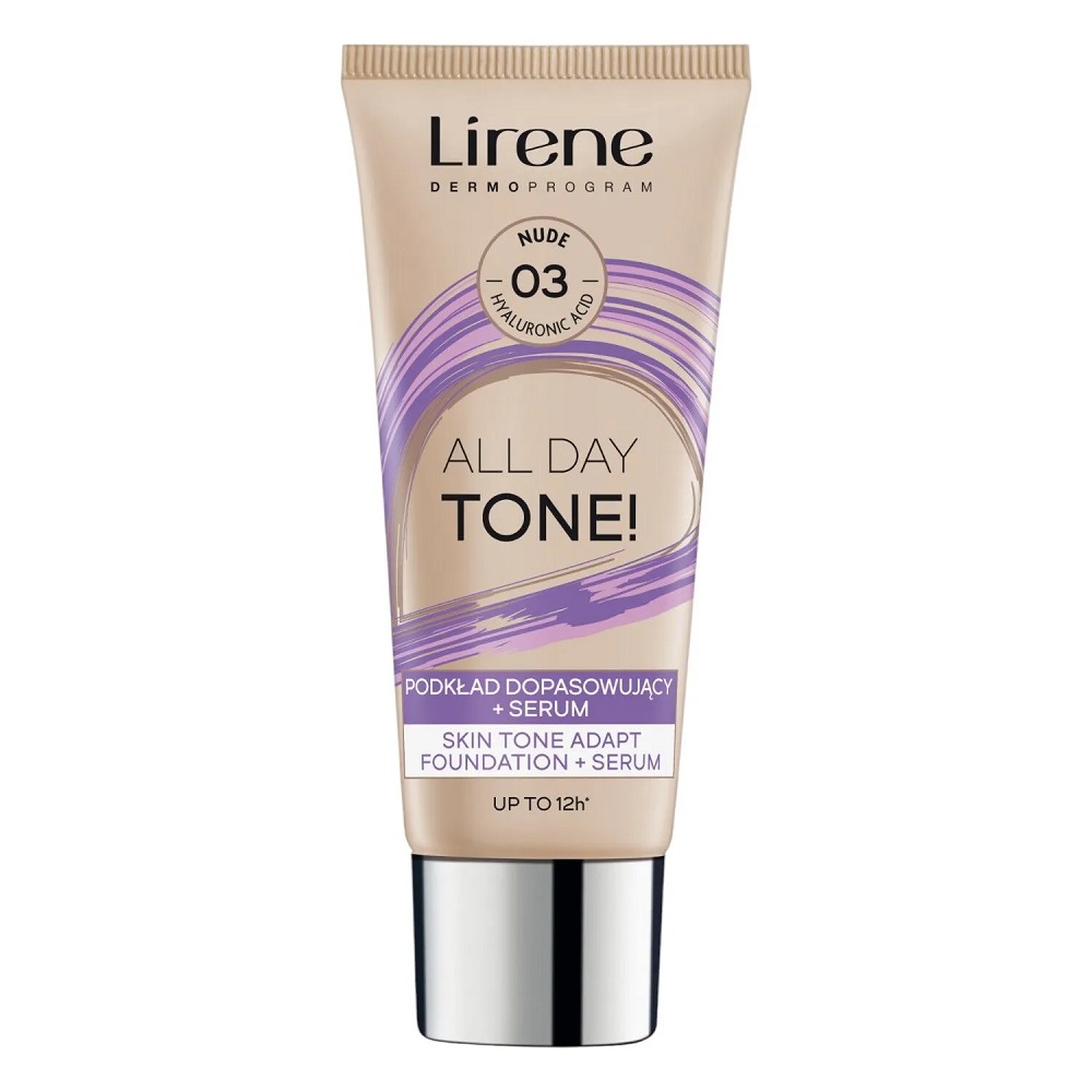 29977431760886386 All Day Tone! podkład dopasowujący + serum 03 Nude 30ml - obrazek 1