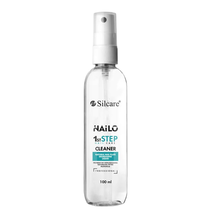 29981881747975560 Nailo Cleaner preparat do odtłuszczania płytki paznokcia z atomizerem 100ml - obrazek 1