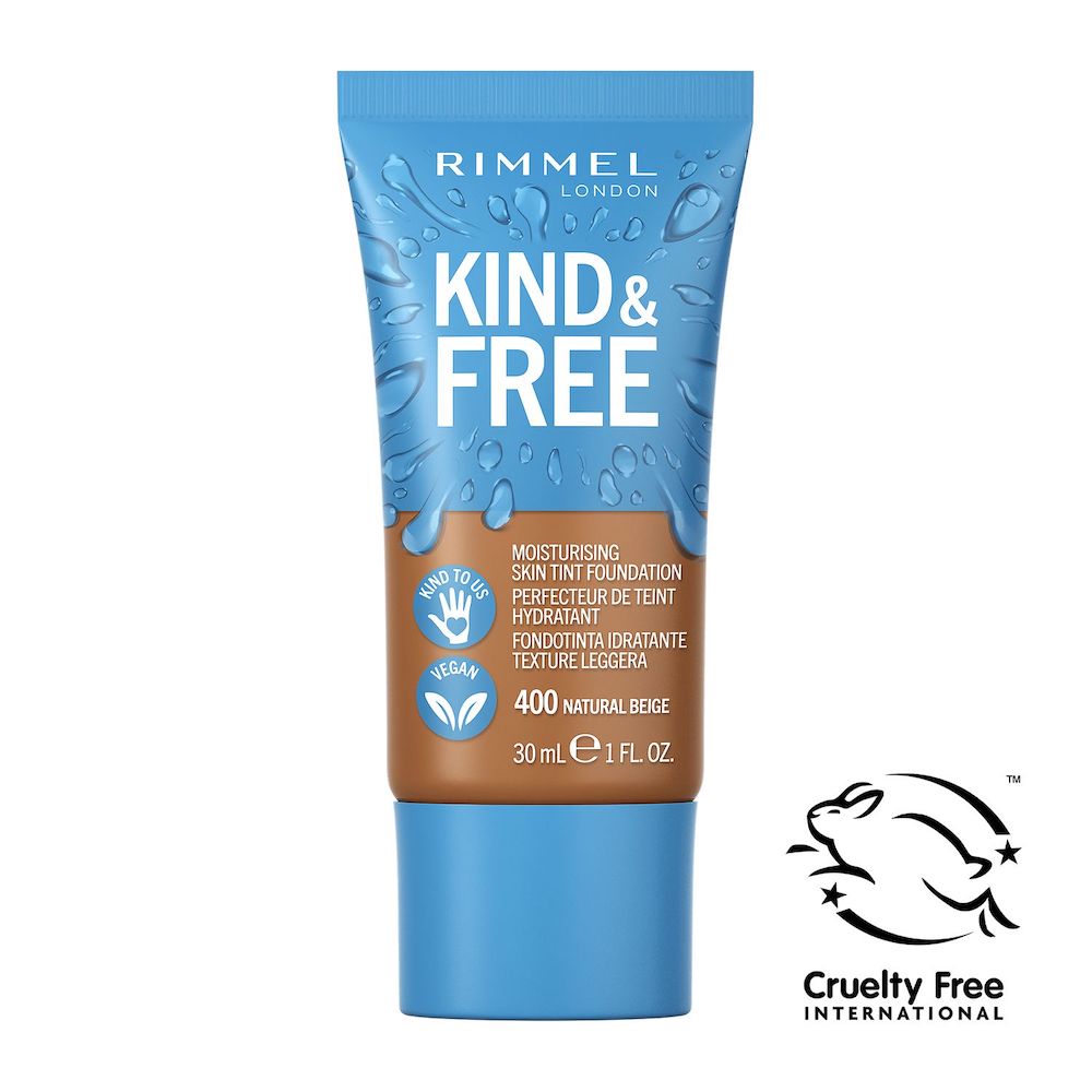 30103721690803761 Kind & Free wegański podkład nawilżający 400 Natural Beige 30ml - obrazek 1
