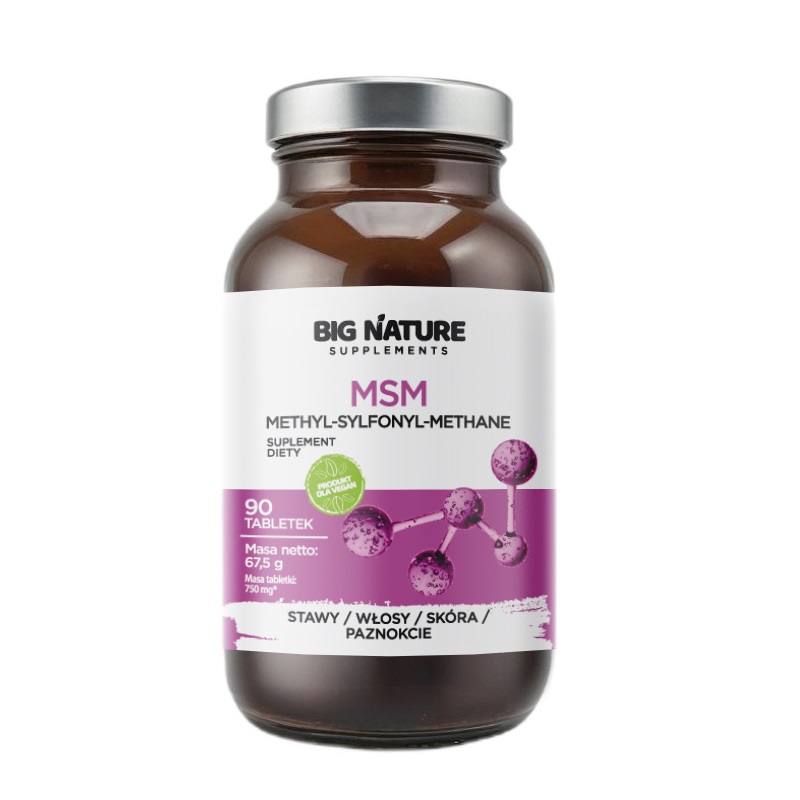 30115711763609143 MSM suplement diety 90 tabletek - obrazek 1