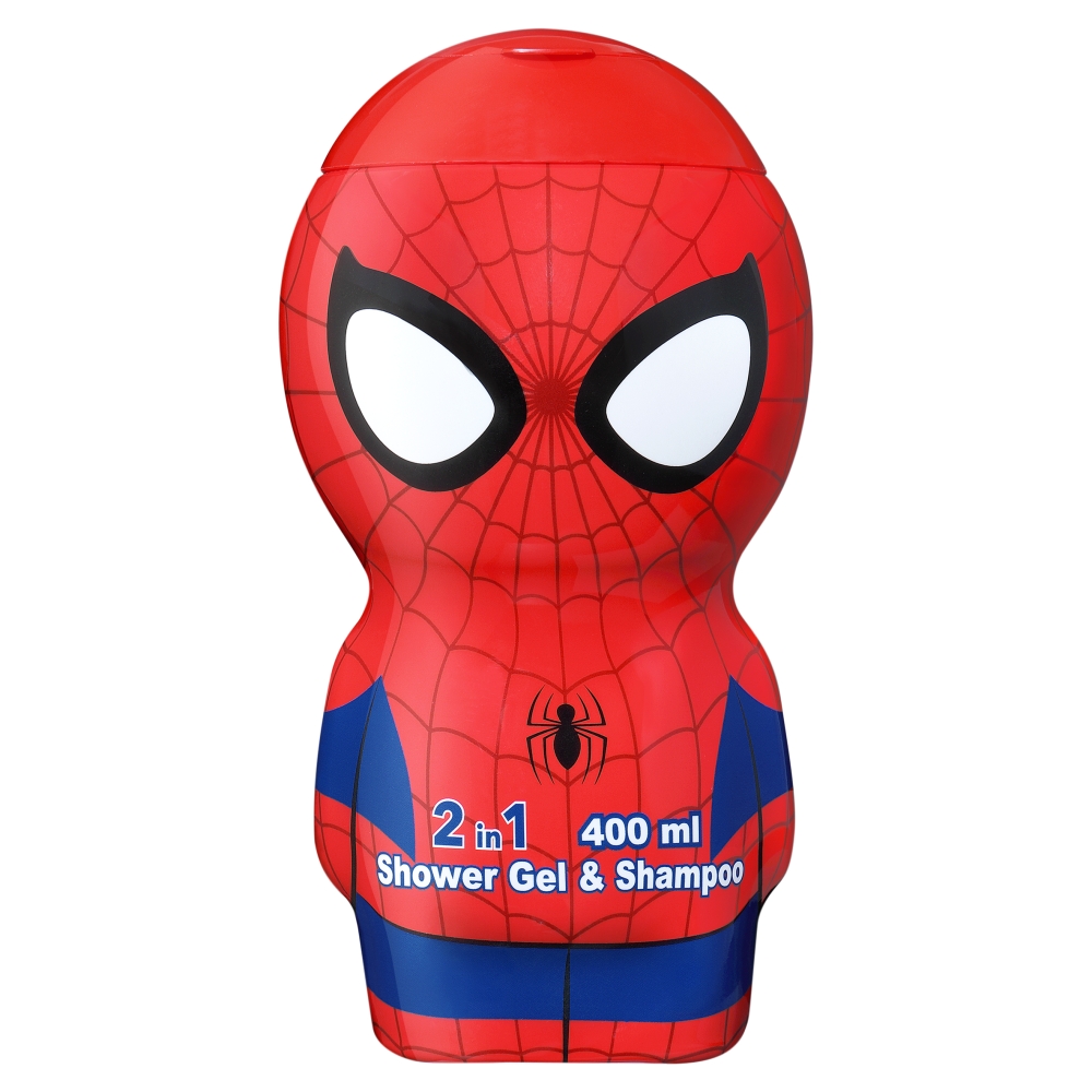 30219821777899632 Spider-Man 2D żel pod prysznic i szampon 2w1 dla dzieci 400ml - obrazek 1