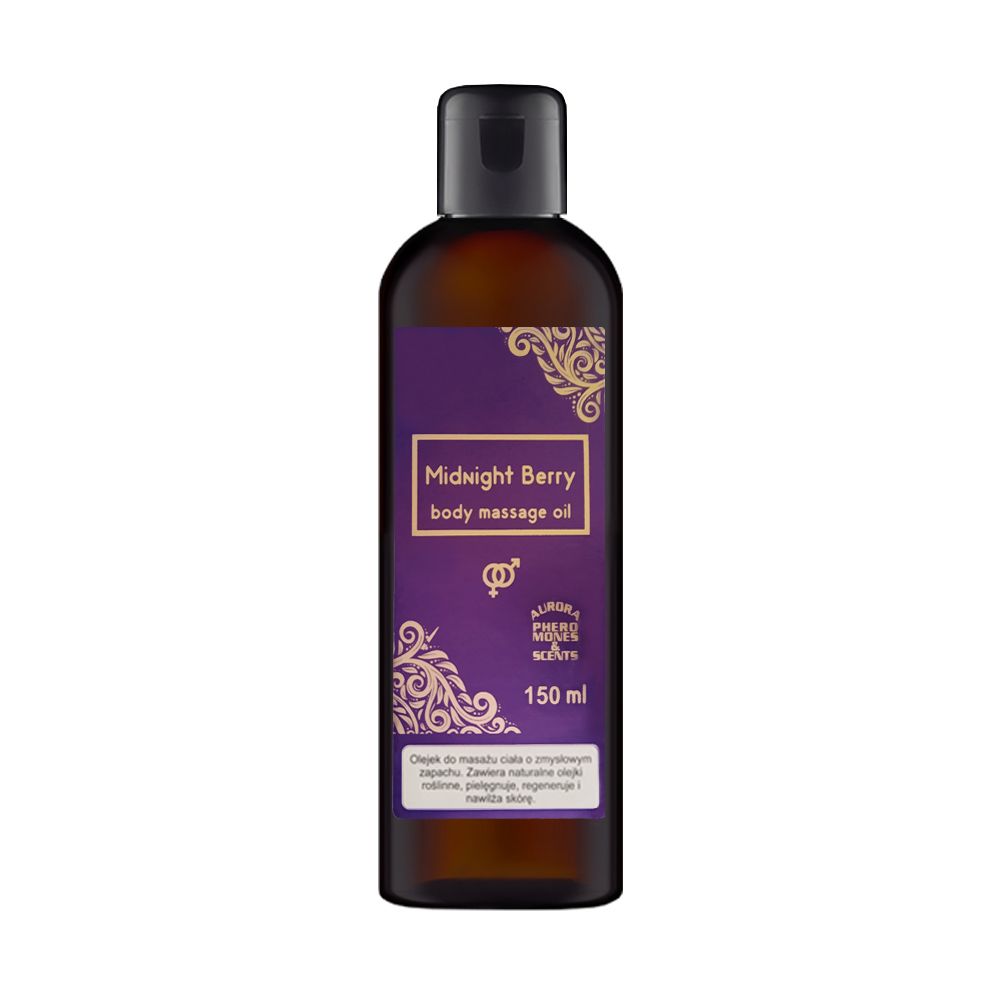 30236071719996638 Body Massage Oil olejek do masażu ciała Midnight Berry 150ml - obrazek 1