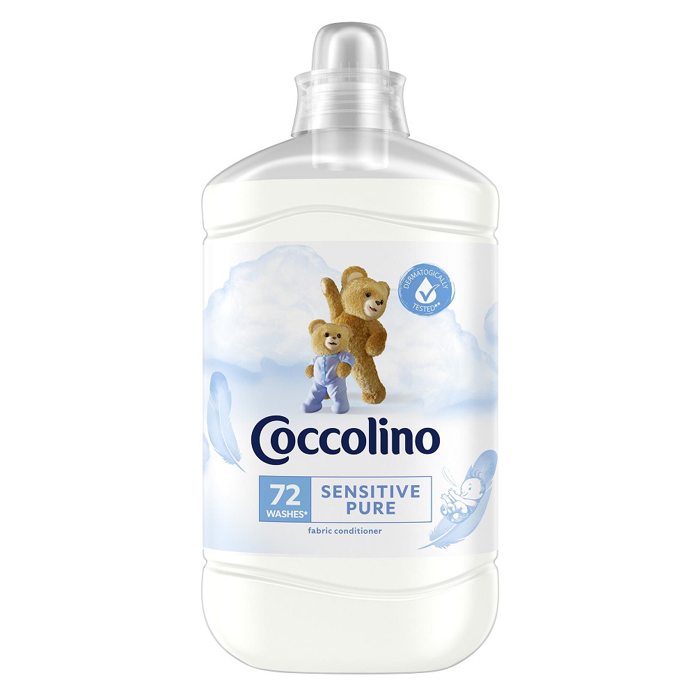 30286861633943638 Sensitive Pure delikatny płyn do płukania tkanin o zapachu białych kwiatów 1800ml - obrazek 1