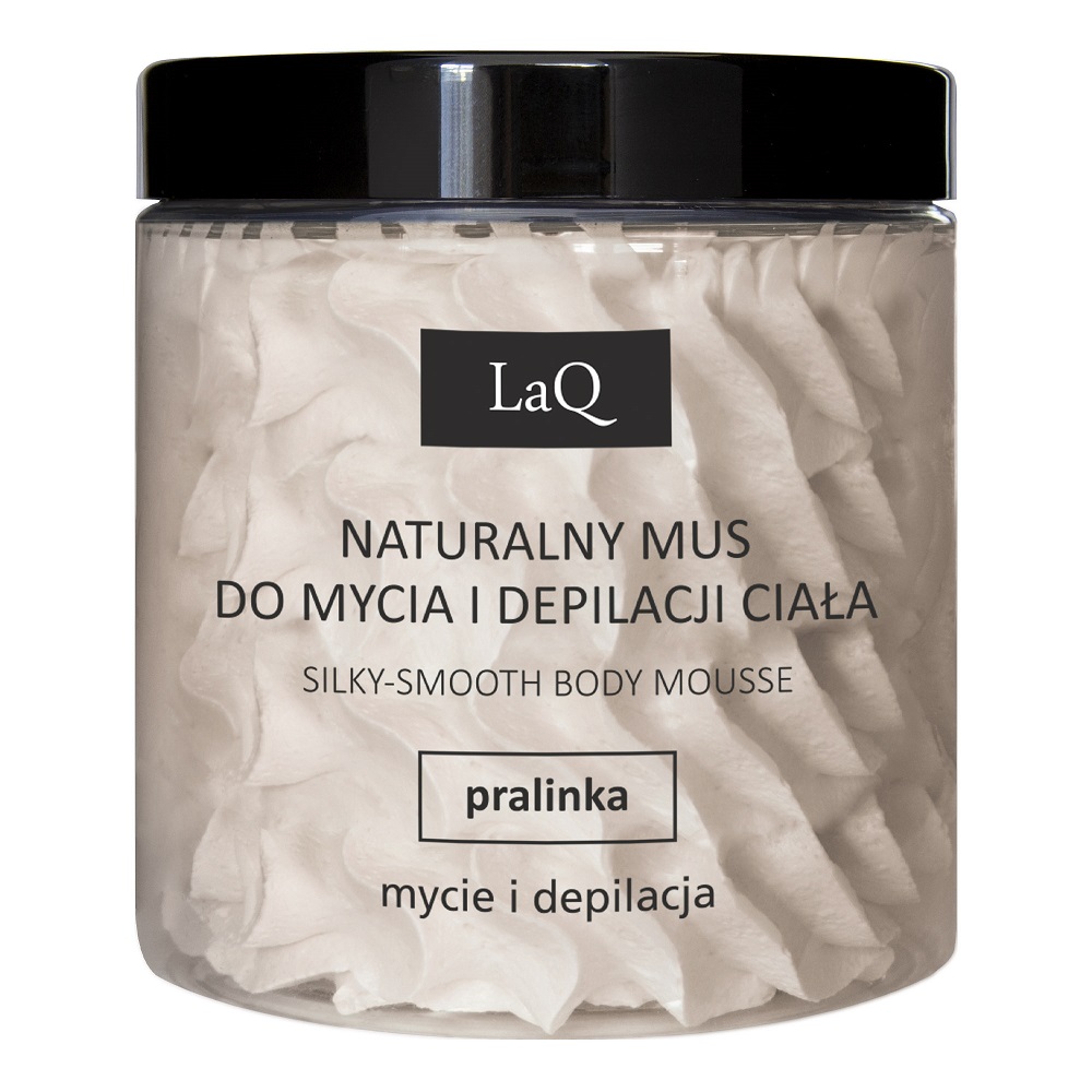 3029001682419888 Naturalny mus do mycia i depilacji ciała Pralinka 250ml - obrazek 1