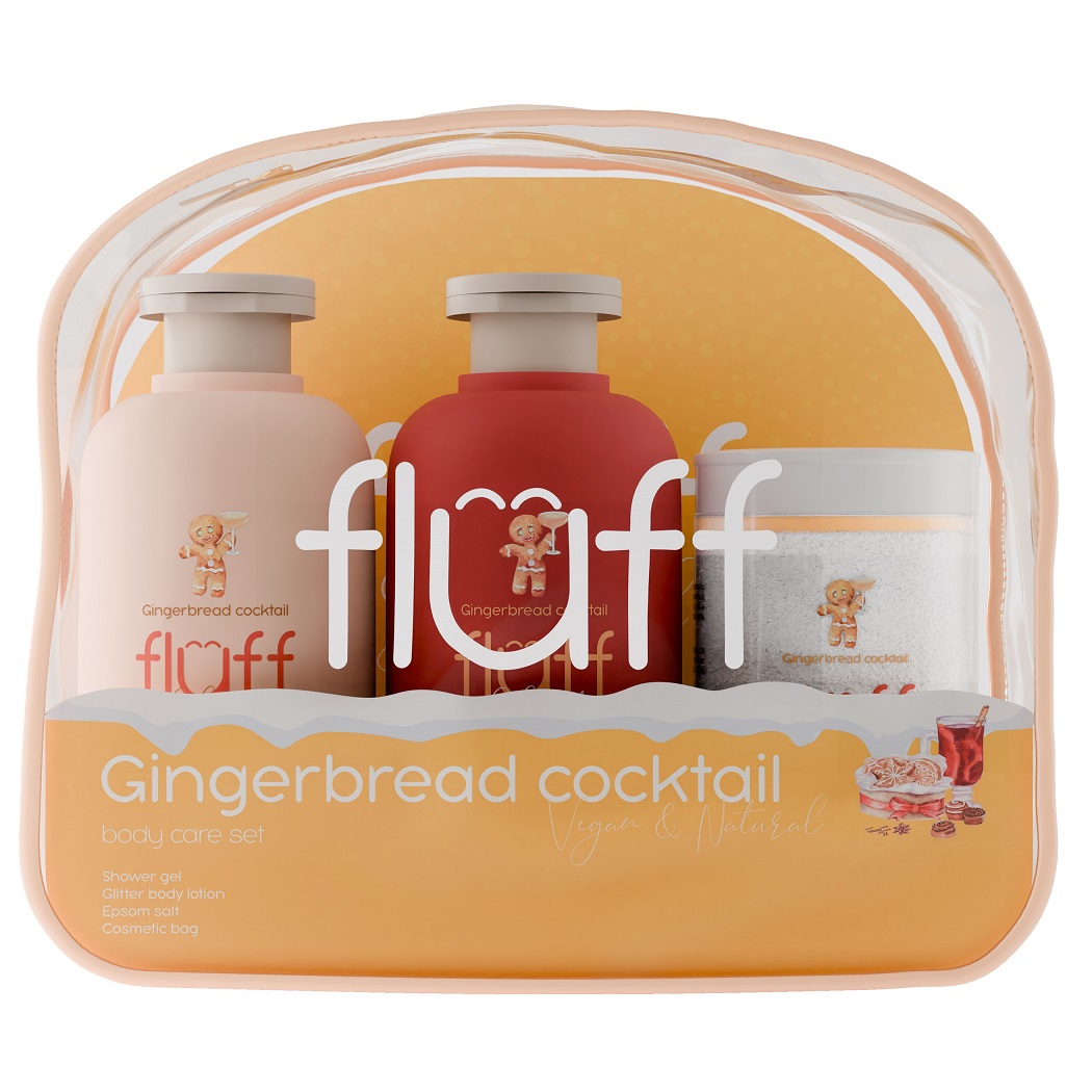 30295301729492009 Gingerbread Cocktail zestaw żel pod prysznic 200ml + balsam do ciała 200ml + sól epsom 210g - obrazek 1