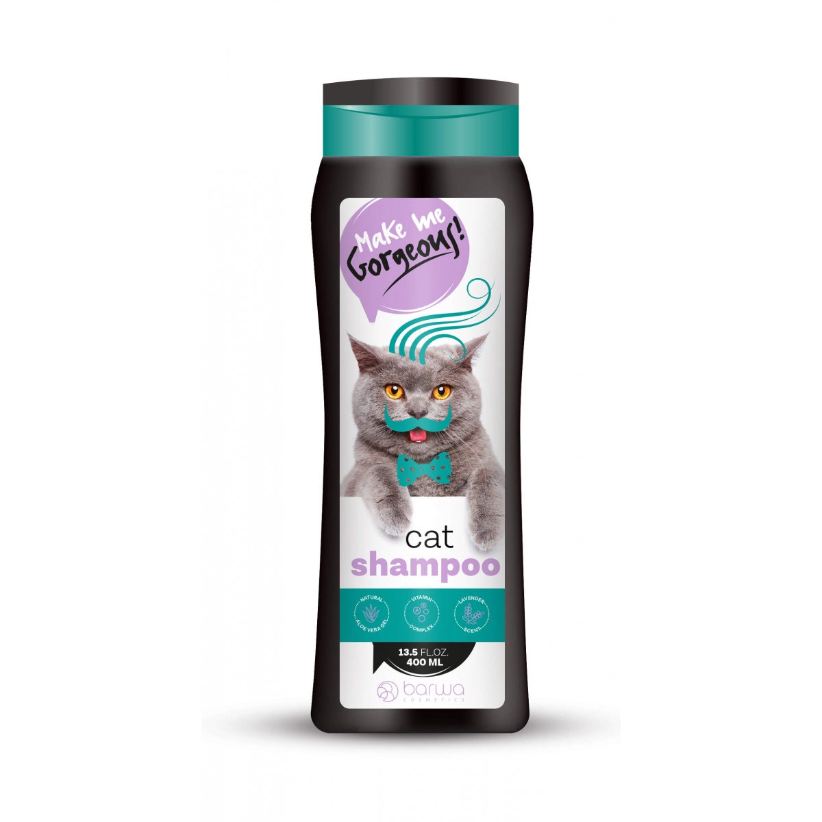30326561651146295 Make Me Gorgeous! Cat Shampoo szampon do kąpieli kotów 400ml - obrazek 1