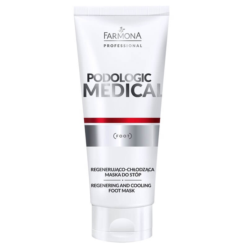 30329501632302453 Podologic Medical regenerująco-chłodząca maska do stóp 200ml - obrazek 1