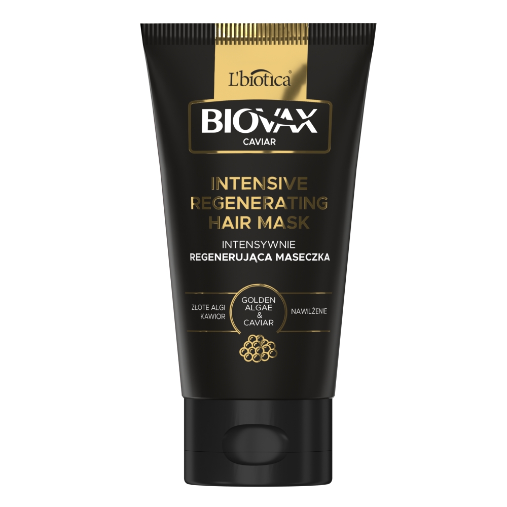 30339821659356636 Glamour Caviar maseczka intensywnie regenerująca Złote algi & Kawior 150ml - obrazek 1