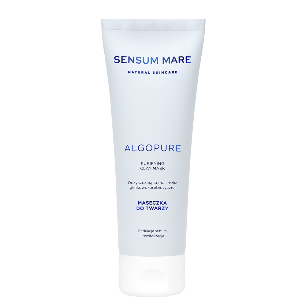 30368111756719383 Algopure oczyszczająca maseczka glinkowo-prebiotyczna do twarzy 70ml - obrazek 1
