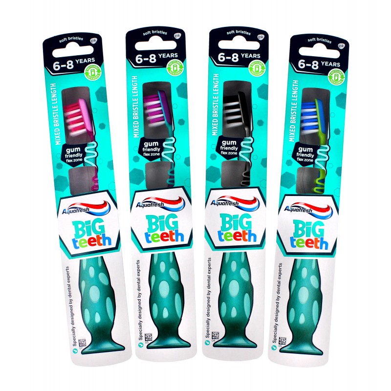 30379831681216851 Big Teeth szczoteczka do zębów dla dzieci 6-8 lat Soft - obrazek 1