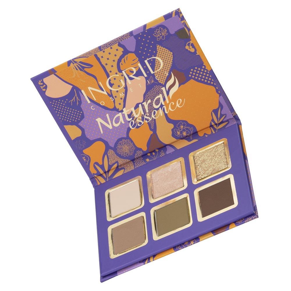 3046441674647374 Natural Essence Eyeshadow Palette paleta cieni do powiek Frost of the North 8g - obrazek 1