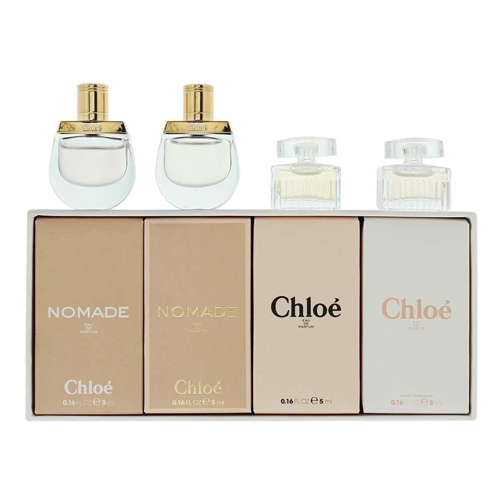 3047011734604019 Les Parfums zestaw Chloe woda perfumowana 5ml + Nomade woda perfumowana 5ml + Nomade woda toaletowa 5ml + Rose Tangerine woda toaletowa 5ml - obrazek 1
