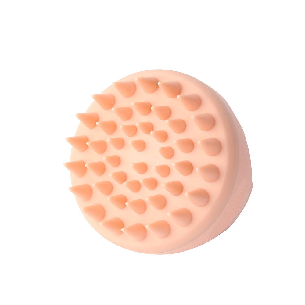 30522311756809512 Aura Scalp Massager Shampoo Brush szczotka do mycia i masażu skóry głowy Nude Pink - obrazek 1